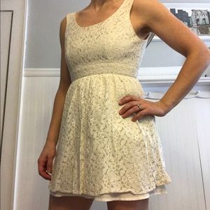 F21 lace mini dress